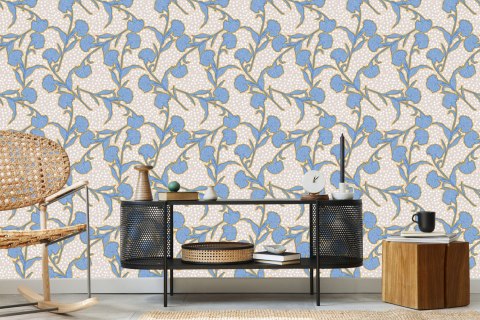 Tapeta Goździki W Kropki