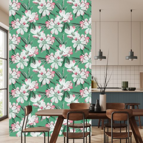 Tapeta Kolorowe Kwiaty Kosmosu