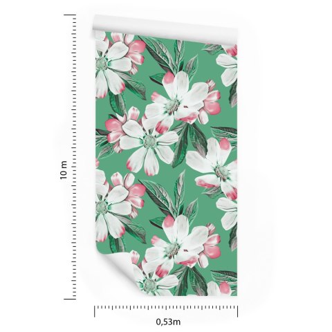 Tapeta Kolorowe Kwiaty Kosmosu