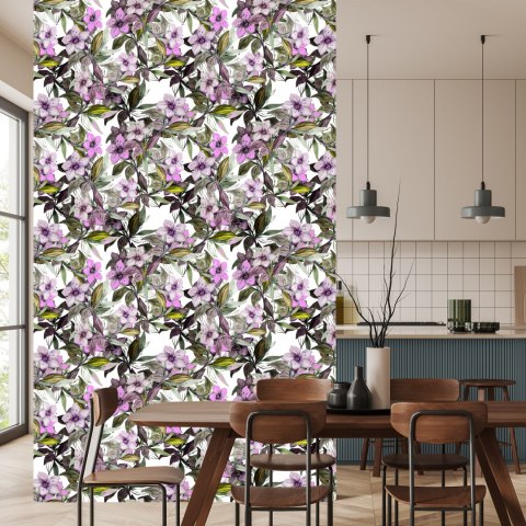 Tapeta Kwiaty Akwarela