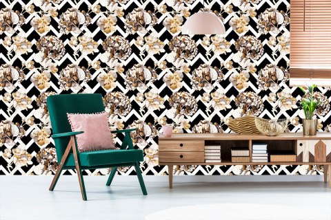 Tapeta Kwiaty Hortensji