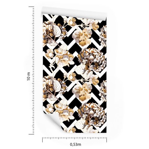 Tapeta Kwiaty Hortensji