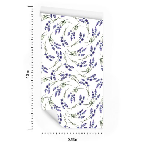 Tapeta Lawenda W Nowoczesnym Stylu