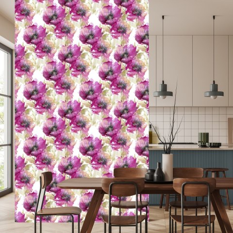 Tapeta Maki Malowane Akwarelą