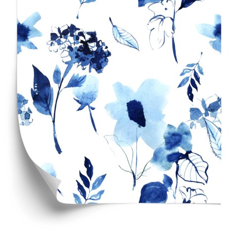 Tapeta Nowoczesny Kwiatowy Wzór
