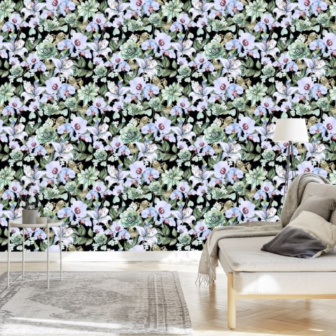 Tapeta Rośliny Natura Orchidee Storczyki Do Salonu