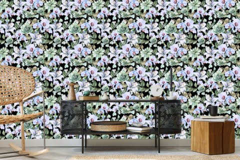 Tapeta Rośliny Natura Orchidee Storczyki Do Salonu