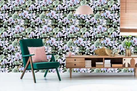 Tapeta Rośliny Natura Orchidee Storczyki Do Salonu