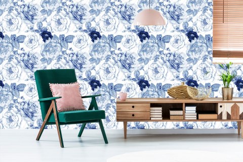 Tapeta Róże Piwonie