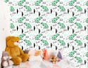 Tapeta W Dinozaury, Kaktusy, Do Pokoju Dziecka