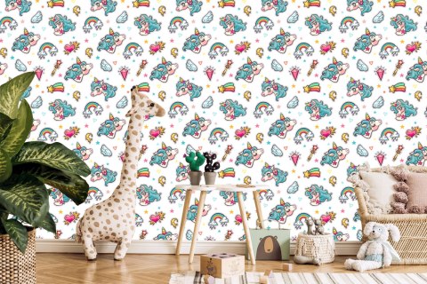 Tapeta Dla Dzieci - Magiczne Jednorożce