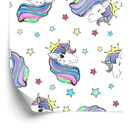Tapeta Dla Dzieci - Piękne Magiczne Jednorożce