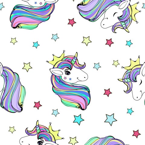 Tapeta Dla Dzieci - Piękne Magiczne Jednorożce