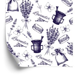 Tapeta Lawenda Jak Naszkicowana