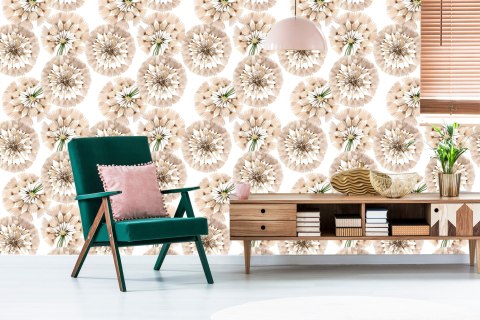 Tapeta Malowany Dmuchawiec Z Bliska