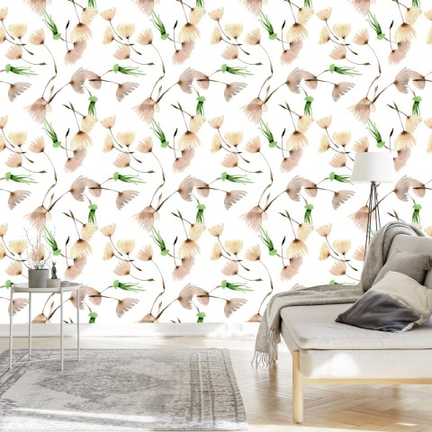 Tapeta Nasiona Dmuchawca Malowane Akwarelą