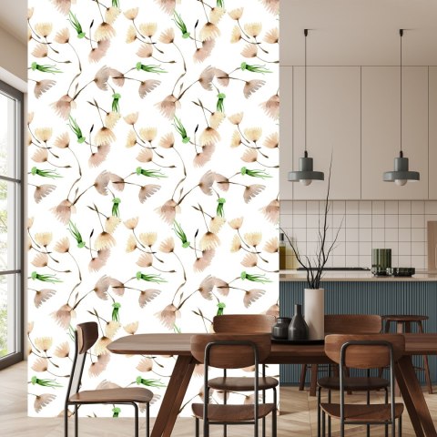 Tapeta Nasiona Dmuchawca Malowane Akwarelą