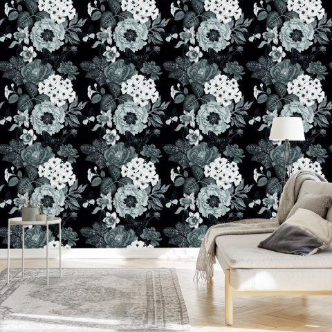 Tapeta Piwonie Vintage