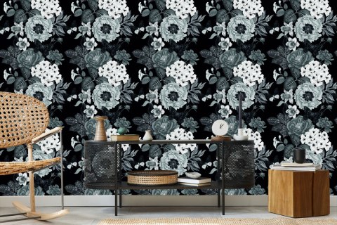 Tapeta Piwonie Vintage