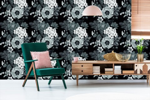 Tapeta Piwonie Vintage