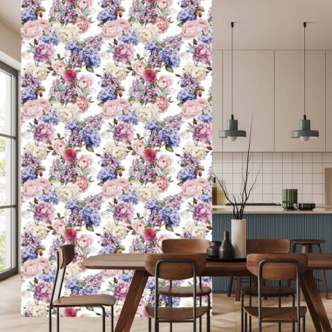 Tapeta Róże Angielskie Piwonie