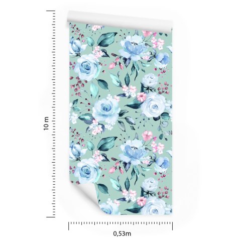 Tapeta Róże W Modnych Barwach