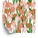 Tapeta Wiosenne Tulipany W Stylu Vintage