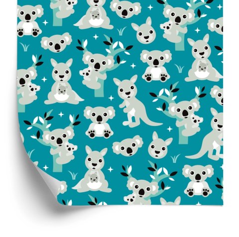 Tapeta Dla Chłopca Zwierzęta Koale Drzewa