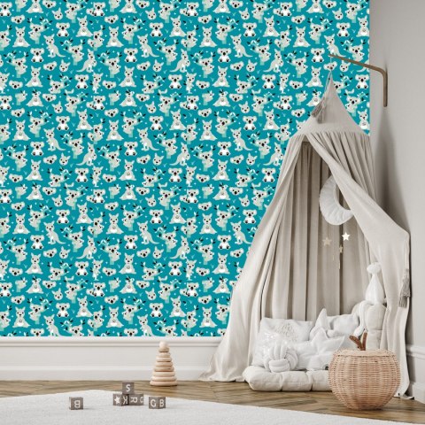 Tapeta Dla Chłopca Zwierzęta Koale Drzewa