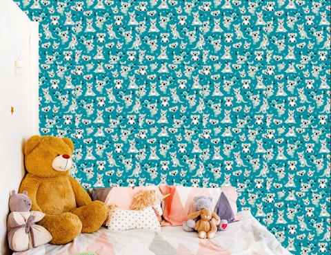 Tapeta Dla Chłopca Zwierzęta Koale Drzewa