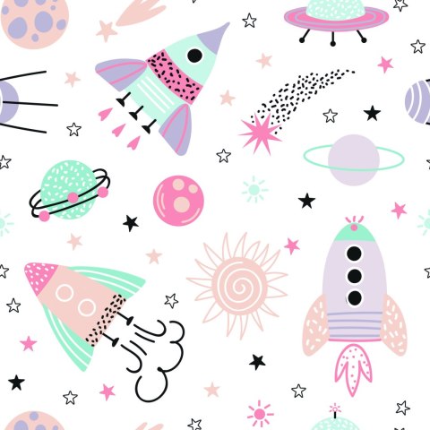 Tapeta Dla Dzieci - Kosmos