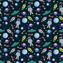 Tapeta Dla Dzieci - Planety, Astronauci, Rakiety I Ufo