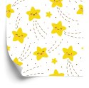 Tapeta Dla Dzieci - Wesołe Gwiazdki