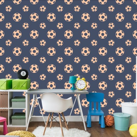 Tapeta Do Pokoju Chłopca Piłka Nożna Sport