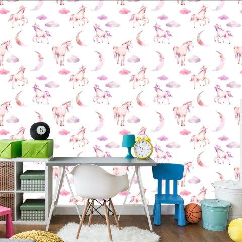 Tapeta Jednorożce W Chmurach