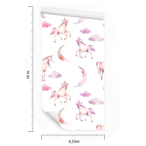 Tapeta Jednorożce W Chmurach