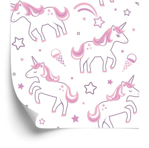 Tapeta Jednorożce Wśród Gwiazd