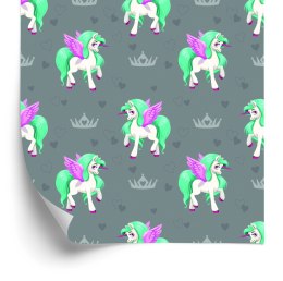 Tapeta Kolorowe Pegazy