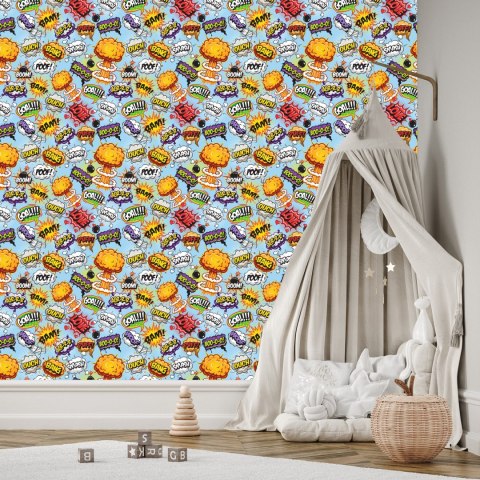 Tapeta Komiksowe Napisy