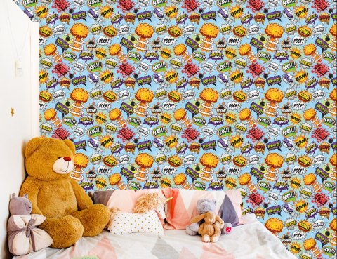 Tapeta Komiksowe Napisy