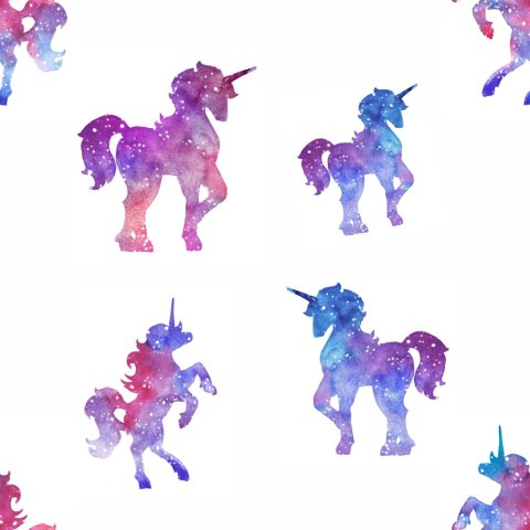 Tapeta Kosmiczne Jednorożce