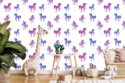 Tapeta Kosmiczne Jednorożce