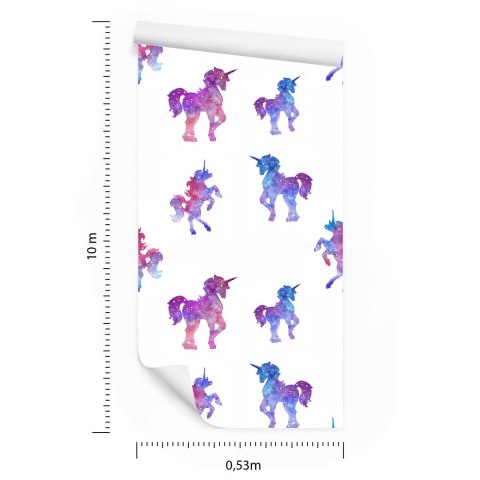 Tapeta Kosmiczne Jednorożce