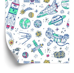 Tapeta Kosmos W Stylu Skandynawskim