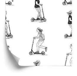 Tapeta Nastolatki Na Hulajnogach