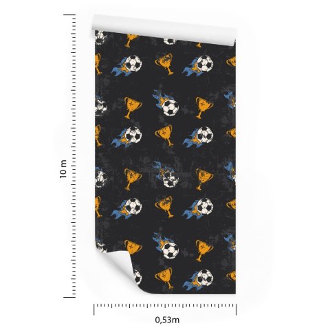 Tapeta Piłka Nożna Sport Do Pokoju Chłopca