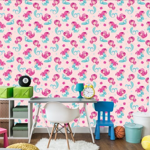 Tapeta Bajkowa Muszelki, Syreny, Do Pokoju Dziecka