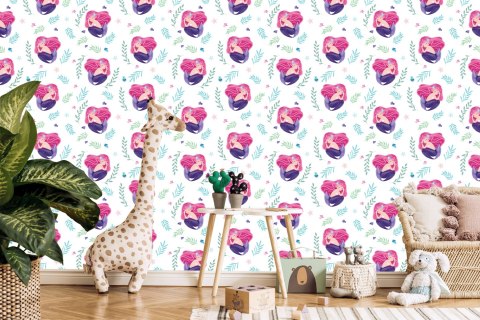 Tapeta Bajkowa Rośliny, Syreny, Do Pokoju Dziecka