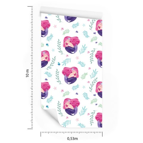 Tapeta Bajkowa Rośliny, Syreny, Do Pokoju Dziecka