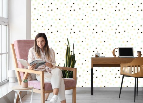 Tapeta Dla Dzieci - Gwiazdki